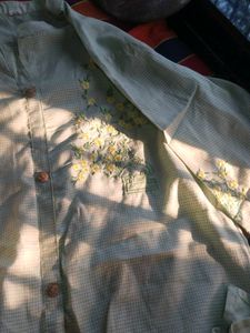 Floral Simple Designer Kurta