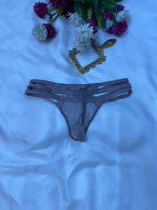 Lace Detail Thong