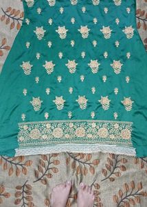 Green Kurta Set