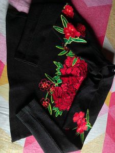 Floral Embroidered Top