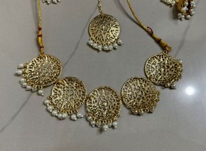 Gold Plated Necklace Set✨