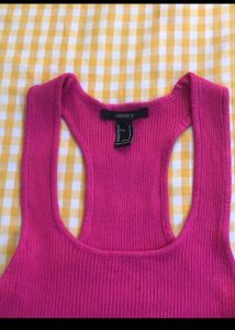 Pink Forever 21 Tank Top