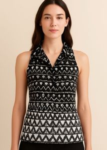 Halter Neck Top Backless