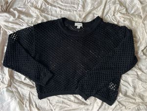 Crochet Hollow Knit Mesh Top