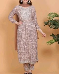 Women's Naira Cut Kurti Set