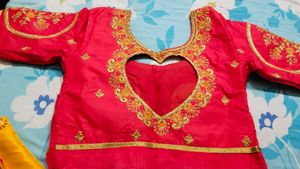 Only One Time Wear Saree.