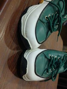 Green Addiox Canvas Shoes Size 40