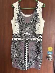 Floral Print Bodycon Dress