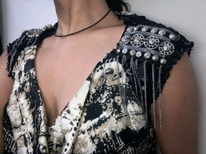 Super Glamorous Chain Tassel Club Dress/Top
