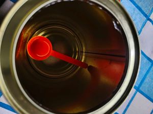 Beautiful Empty cylindrical container