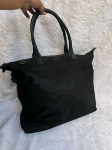 Oroton Black Big Tote Bag