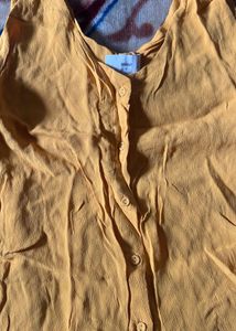 Mustard Colour Cami Top