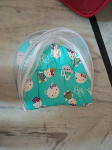 Baby Bed Thick Mattress,Mosquito Net with Zip