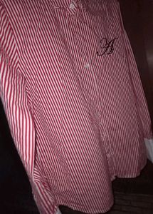 Striped Red &amp; White Shirt