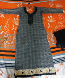 churidar kurti dupatta set for women
