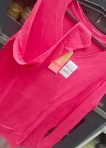 Coral Long Sleeve Sweater