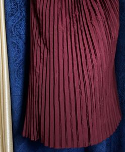 Maroon Skirt