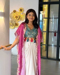 ✨️FIXED PRICE Designer Drape Skirt With Cape ✨️