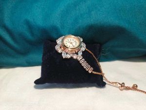 Elegant Crystal Watch