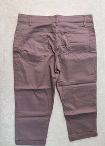 Brown Capri Pants