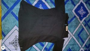Cold Shoulder Black Top