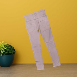 Women pink skinny jeans size 28 (O-96)