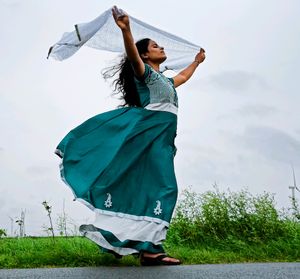 Two Layered Long Frock