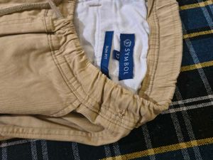 Khaki Jogger Pants