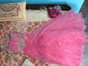 Elegant Pink Ethnic Gown