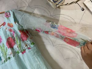 Floral Ethnic Gown