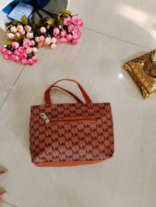 4. Brown MK Print Bag (New, Packed)