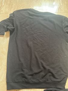 Zudio Black Ribbed Top