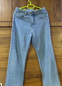 Light blue Wide Leg Jeans