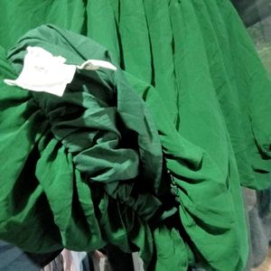 Green Balloon Off Shoulder