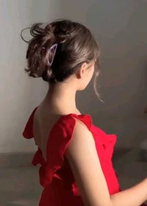 Red Ruffle Dress
