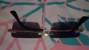 Rimless Rectangular Sunglasses