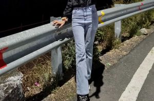 Boot Cut Light Faded Blue Jeans