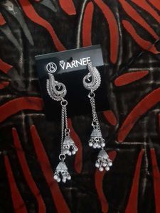 Varnee Peacock Jhumka Earrings