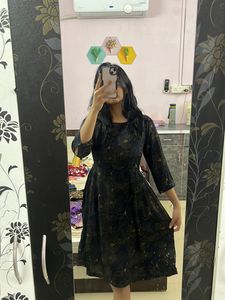 Tokyo Talkies Floral Flared Dress