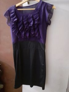 Black &amp; Purple Dress
