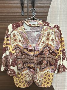 Cover Story Patterned Top