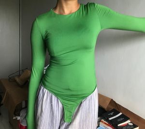 Snatched Bodysuit In Long sleeves