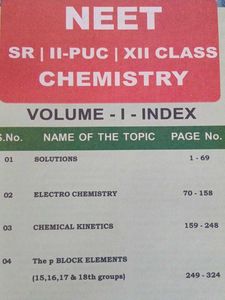 NEET Chemistry Volume 1