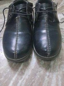 Kids Formal Black Shoes