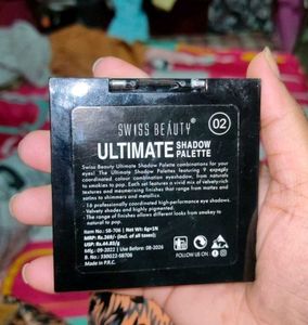 Swiss beauty eyeshadow palette 02