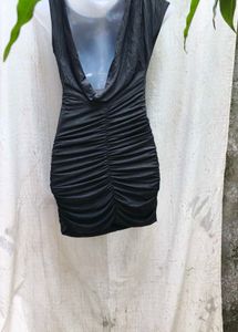 I. Chic Black Bodycon Dress