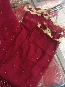 Elegant Maroon Salwar Kameez