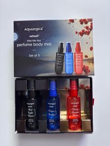 Aqualogica Perfume Body Mist Set (3x)