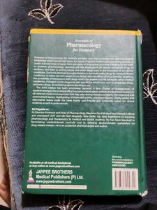 Pharmacology for Dentistry
