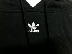 Adidas Original Cropped Hoodie Sweatshirt